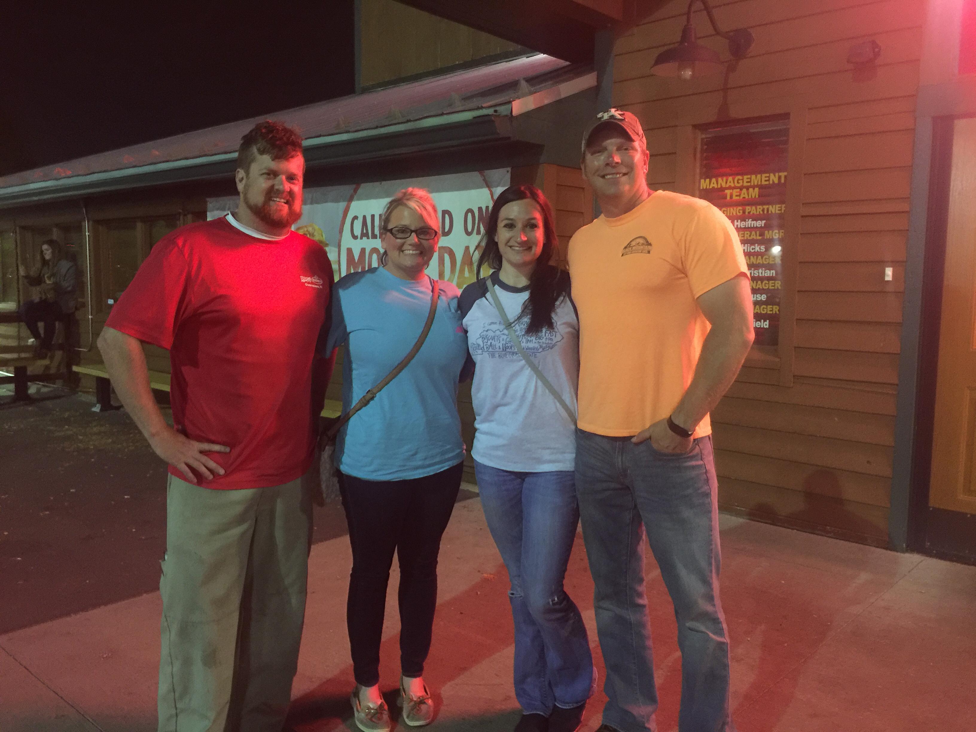 Jansen and I with the Neal's!