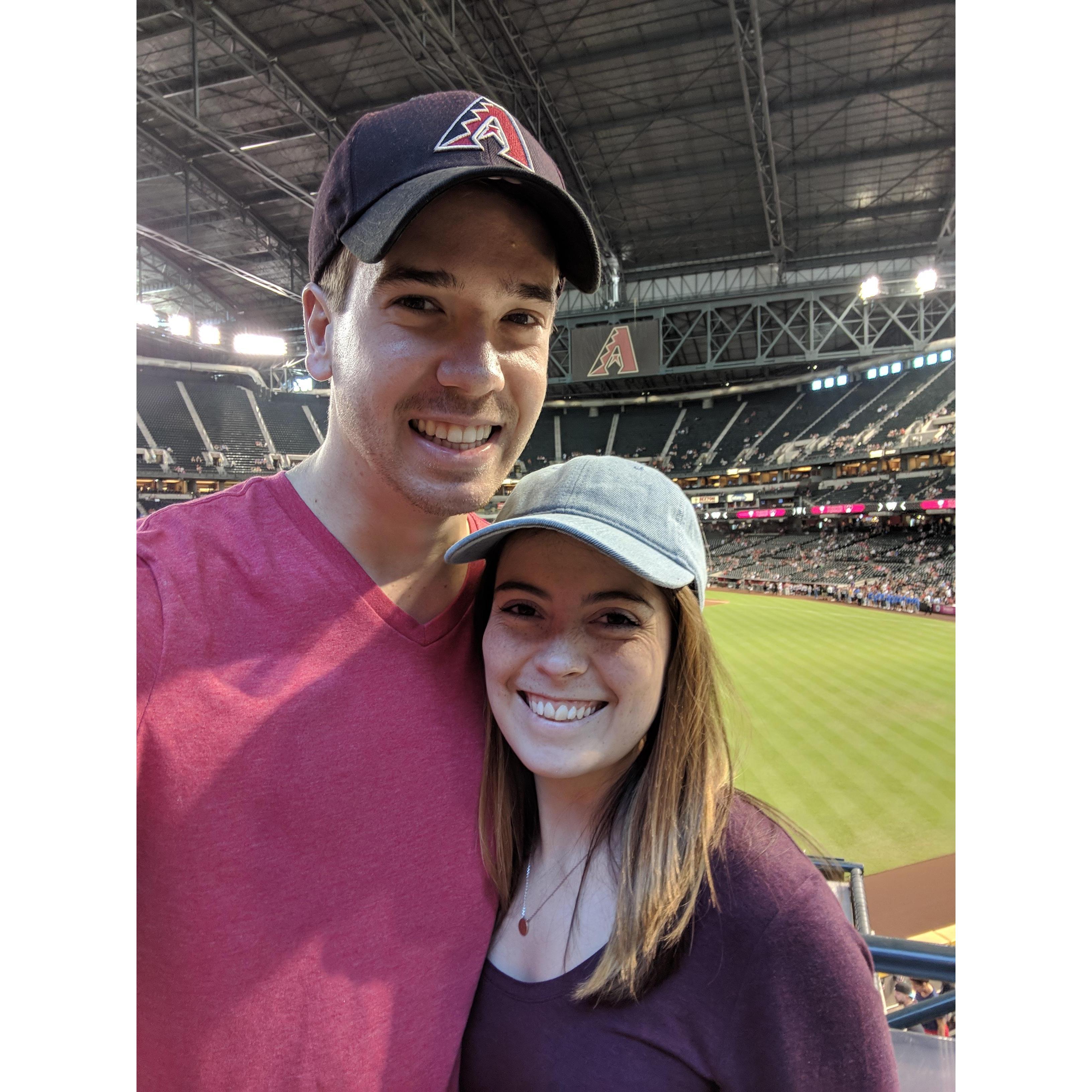 Second Diamondbacks game!