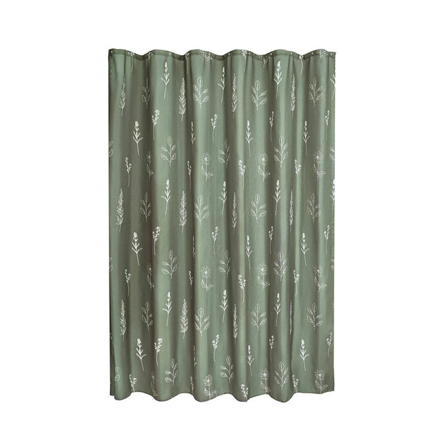iDESIGN Apothecary Shower Curtain