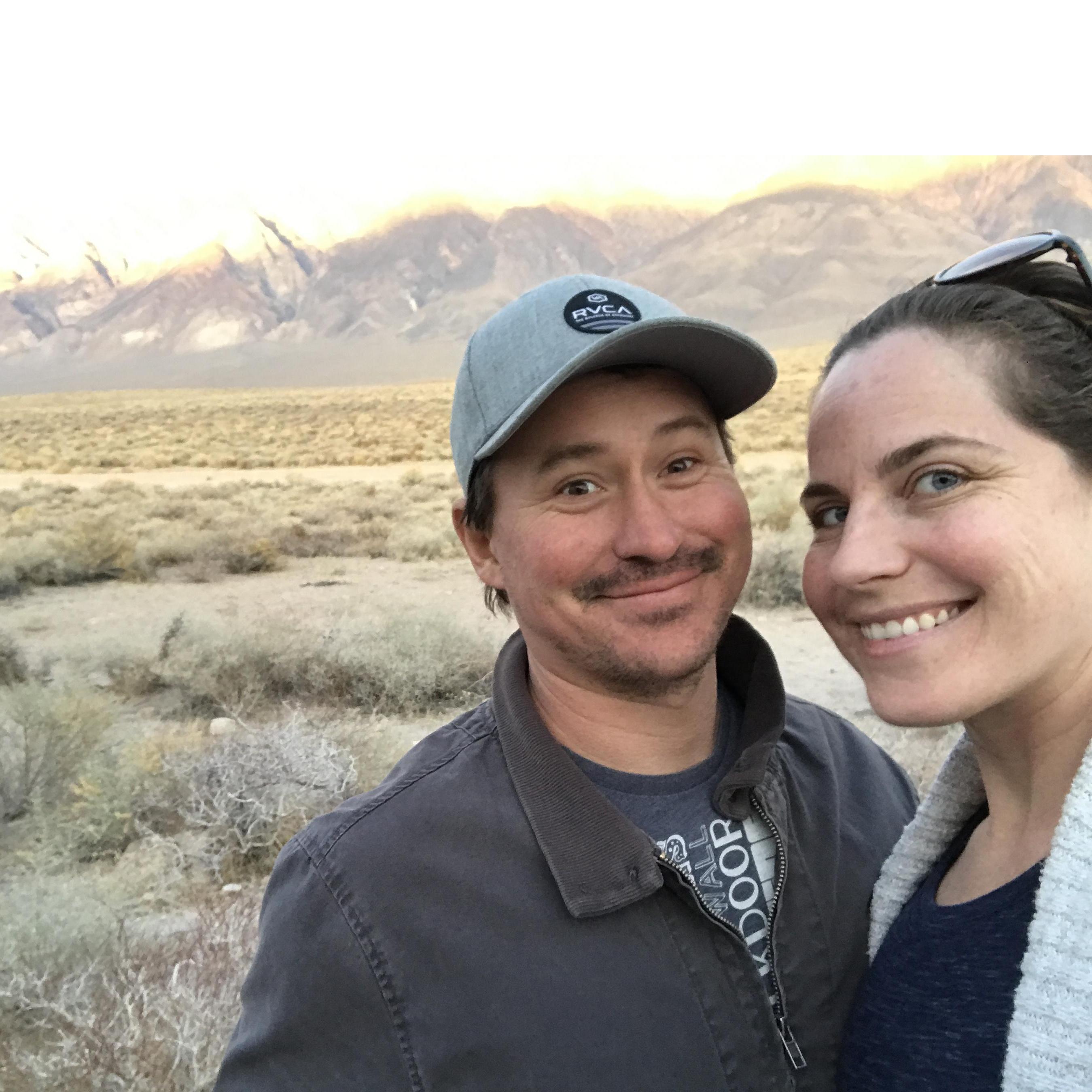 Exploring the desert near Benton