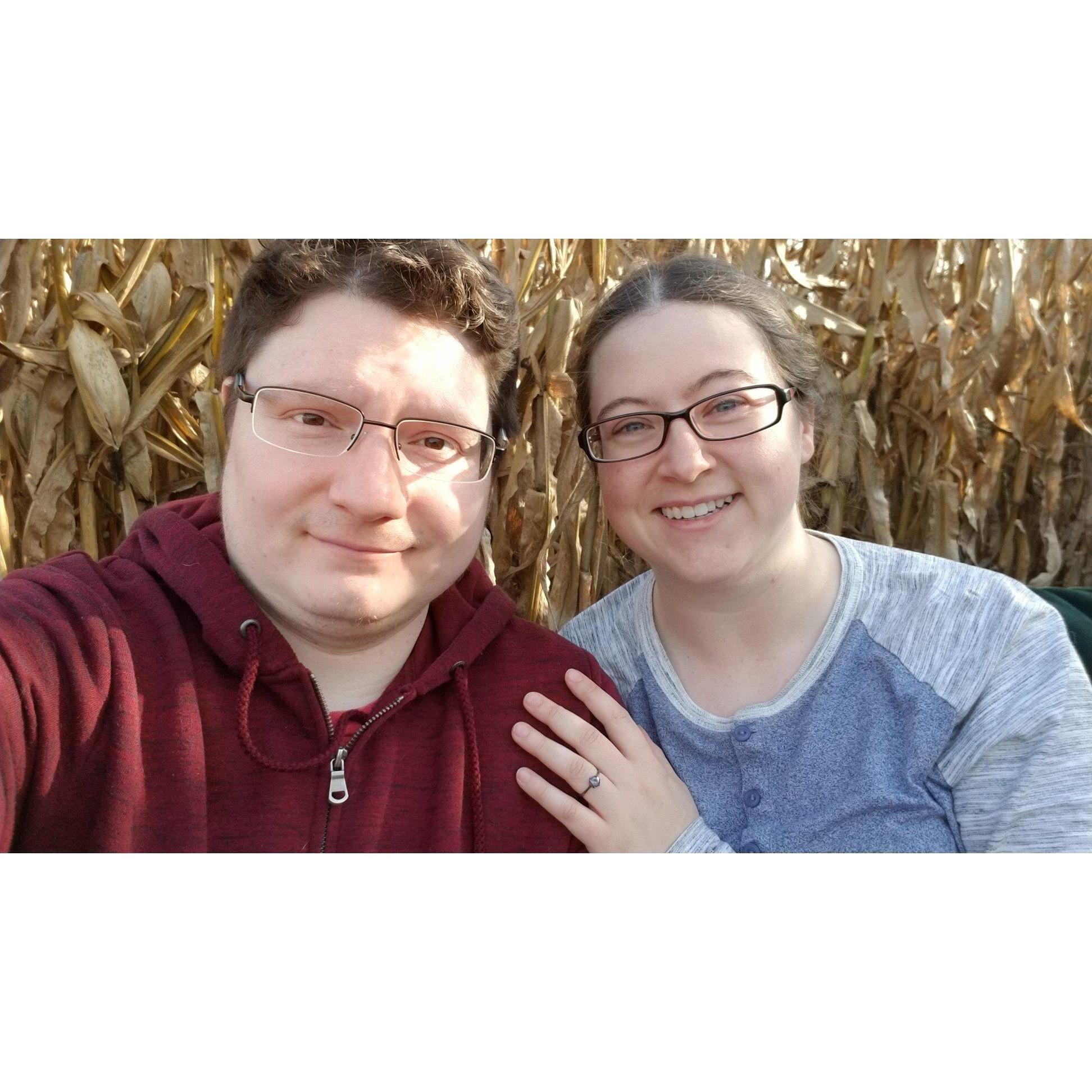 Officially announcing our engagement