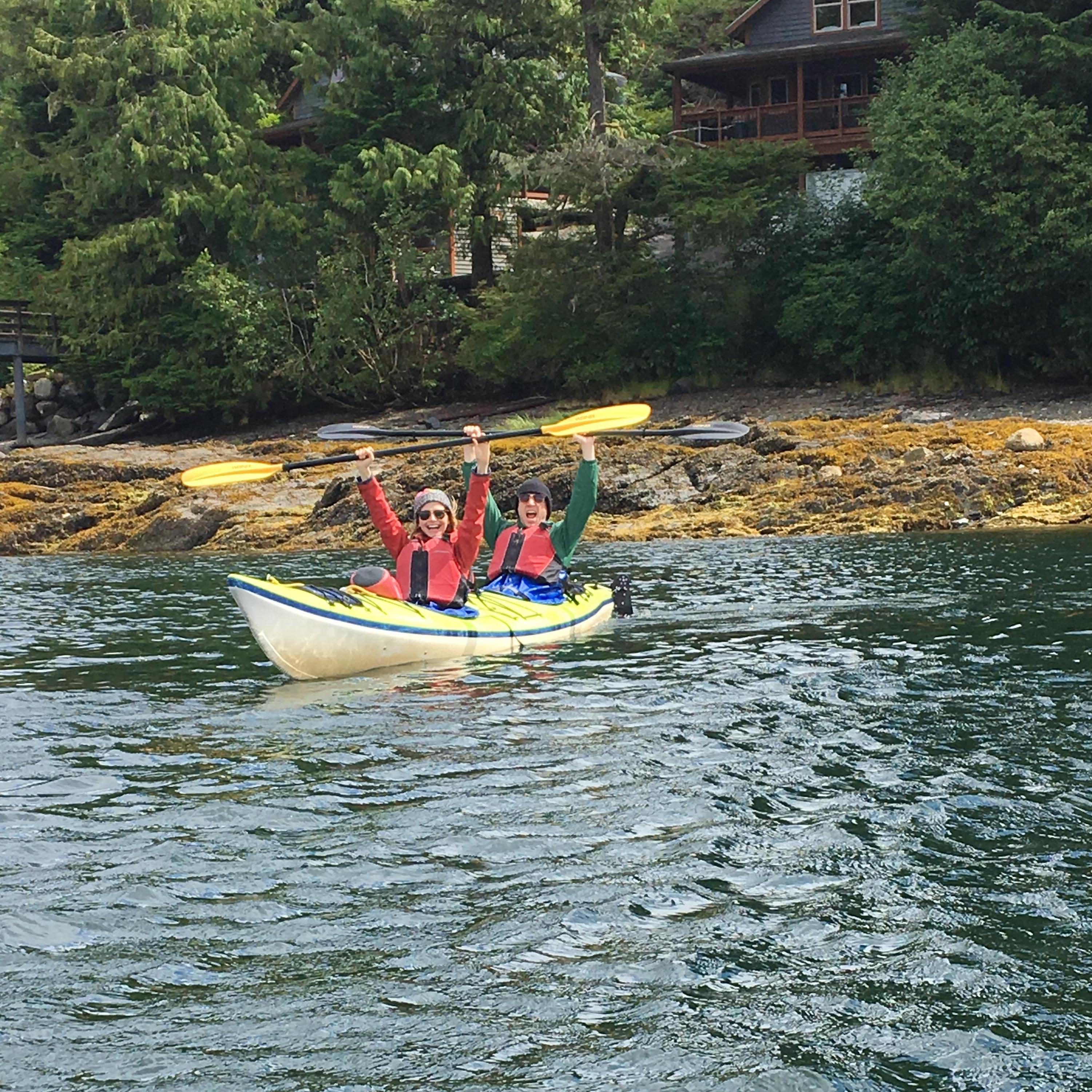 Kayaking in Ketchikan, Alaska! 2017