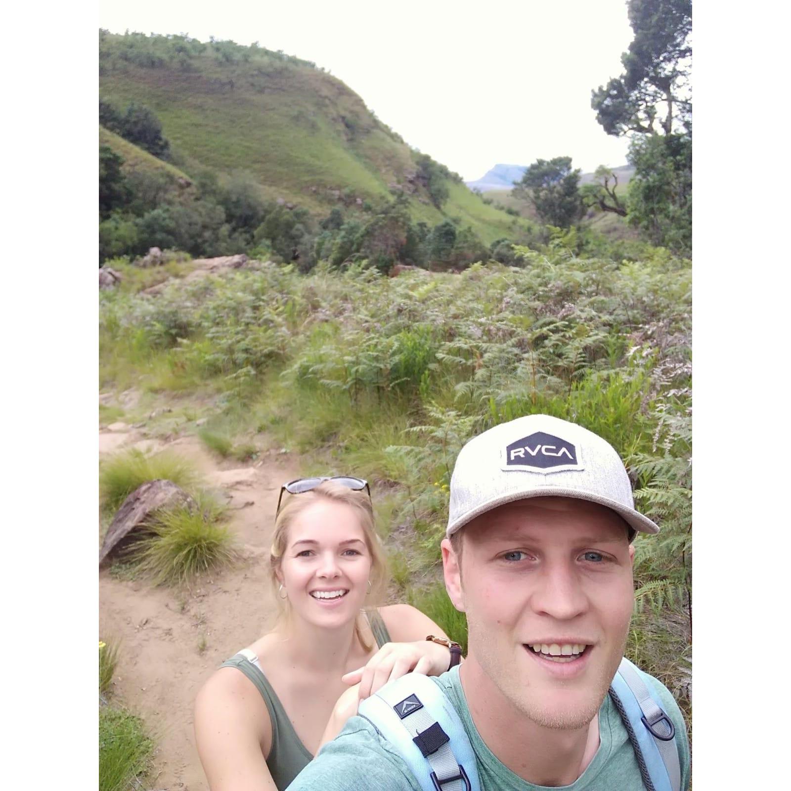 Hiking in the Drakensberg