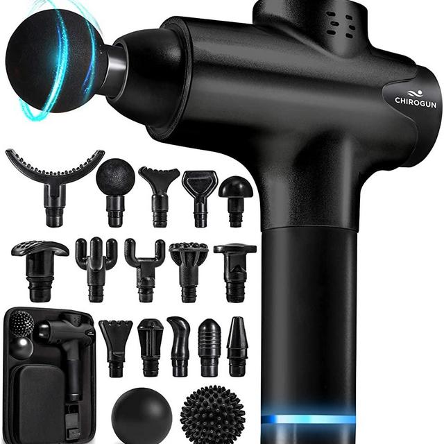 Massage Gun Deep Tissue Massager - Percussion Massage Gun Massager Gun Muscle Massage Gun Deep Tissue Massage Gun Muscle Gun Massager Black