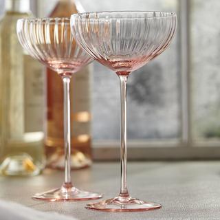 Quinn Champagne Coupe Glass, Set of 2