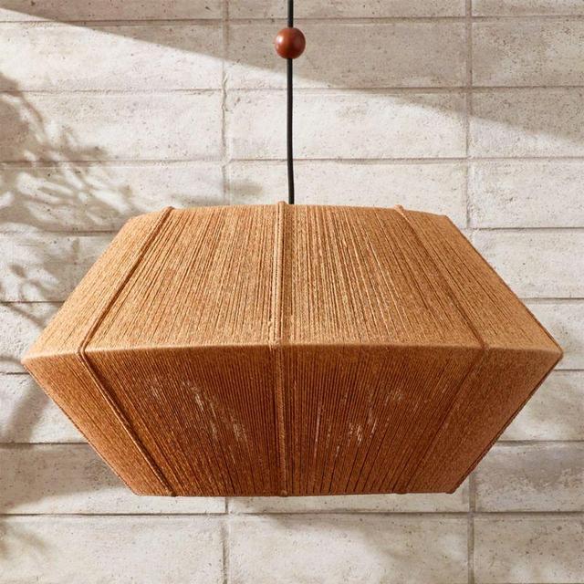 Love One Another Natural Pendant Light