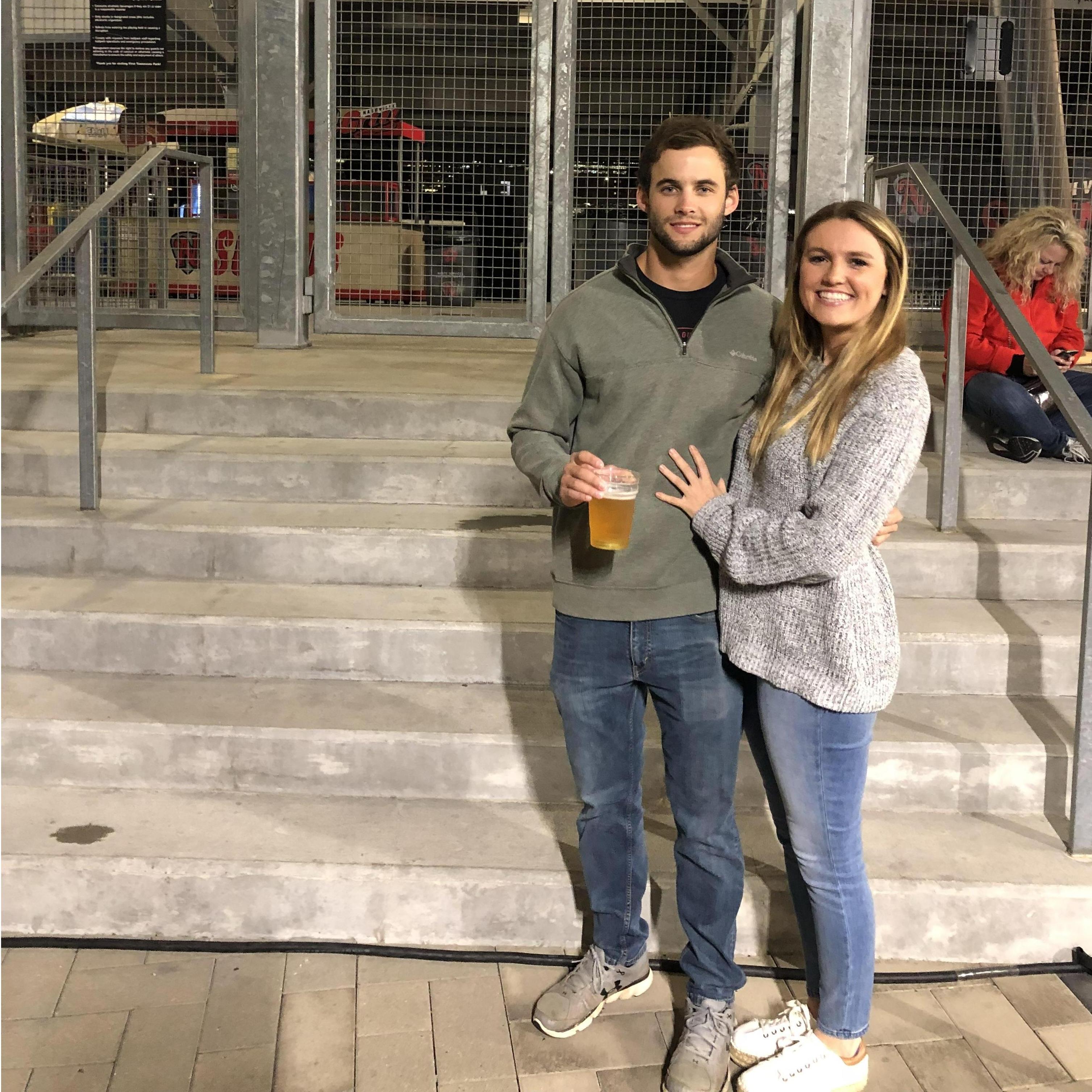 Brad takes on Octoberfest with the Nashville gals