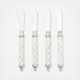 Sterling Check Supper Club Spreaders Set