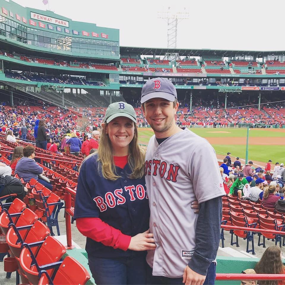 Red Sox game. If you couldn't tell, we love sports :p