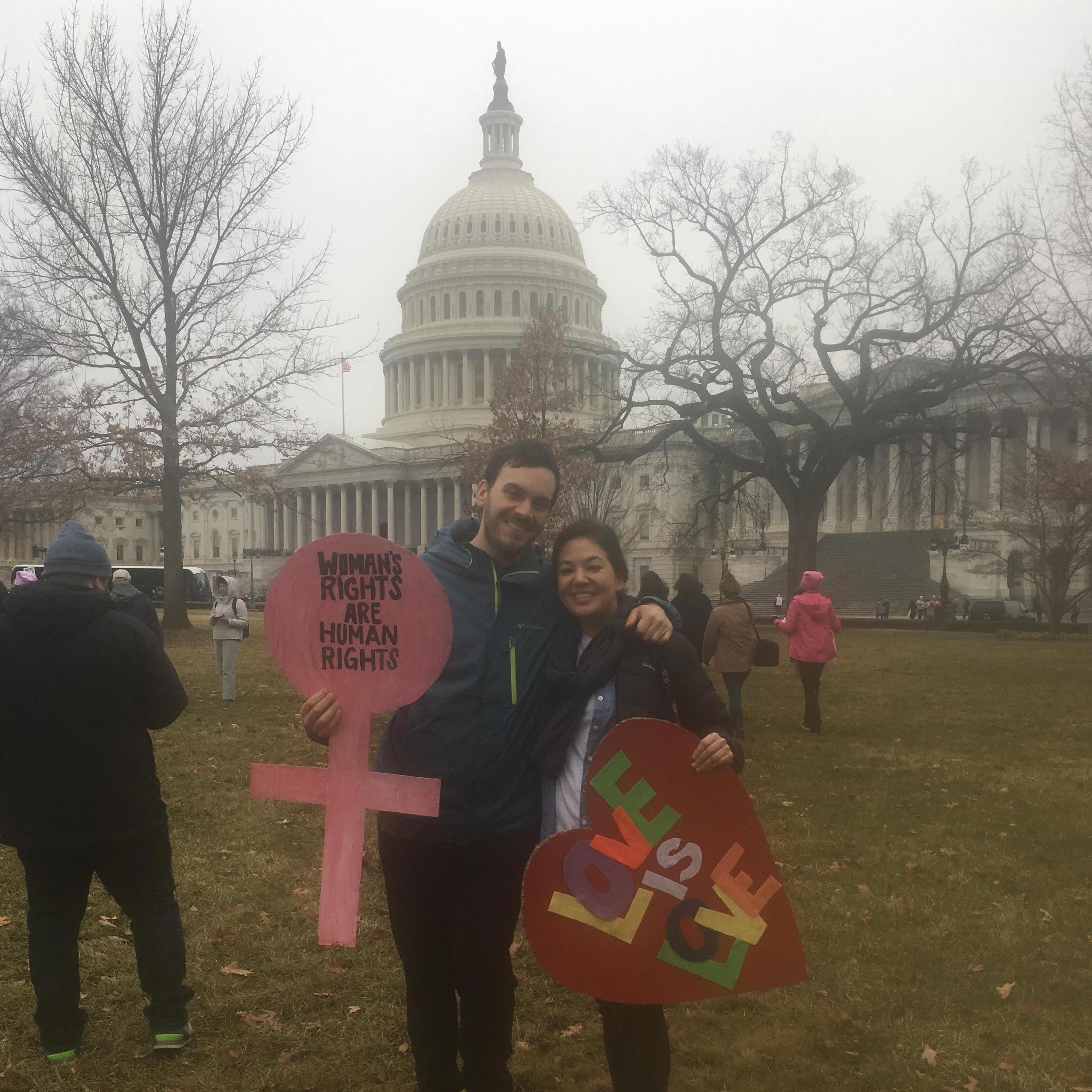 Women's March in Washington, DC