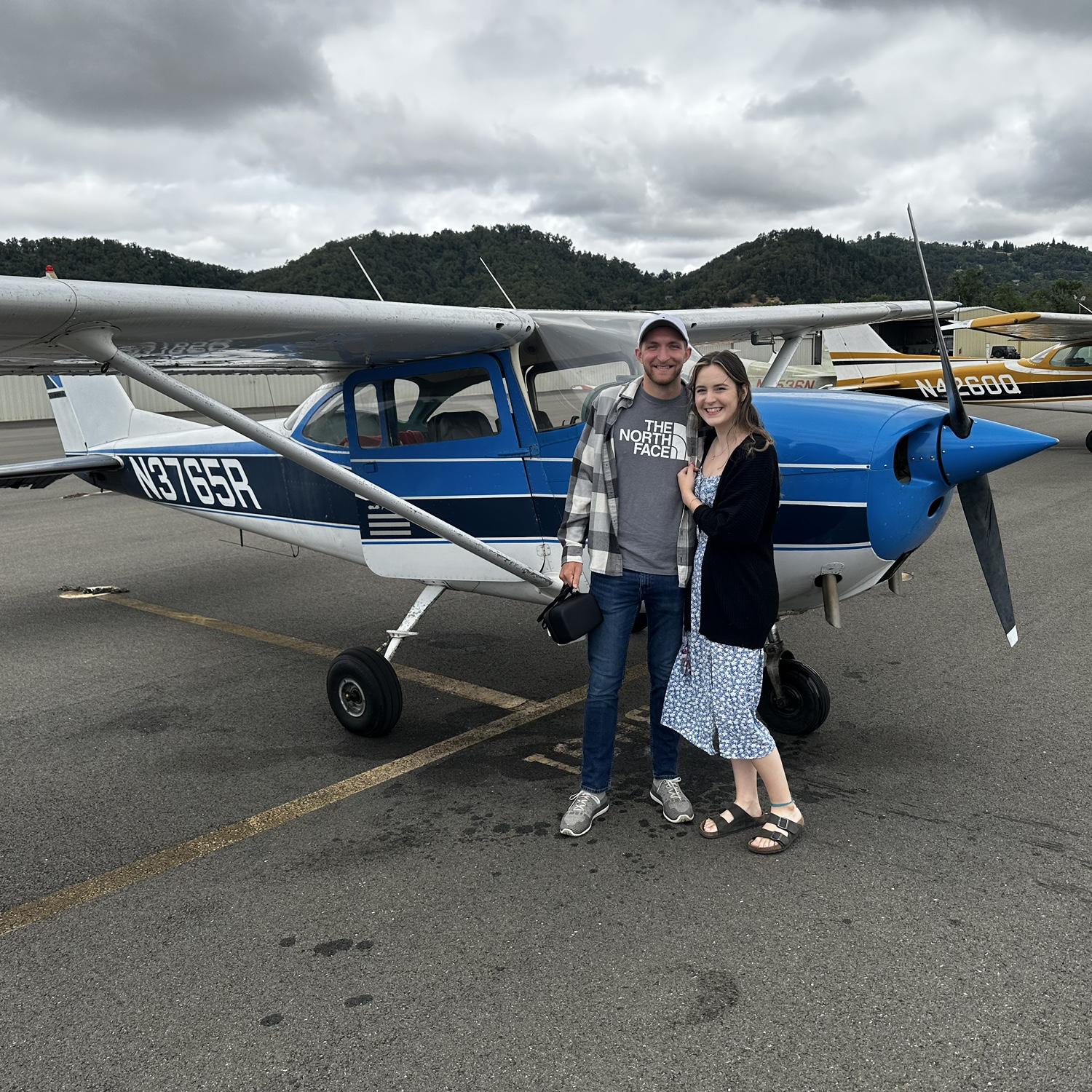 Surprise first flight EVER for my birthday last year!