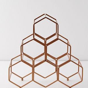Honeycomb Wine Rack