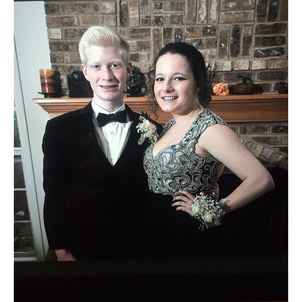 Sam and Taylor at their Senior year Prom in 2016.