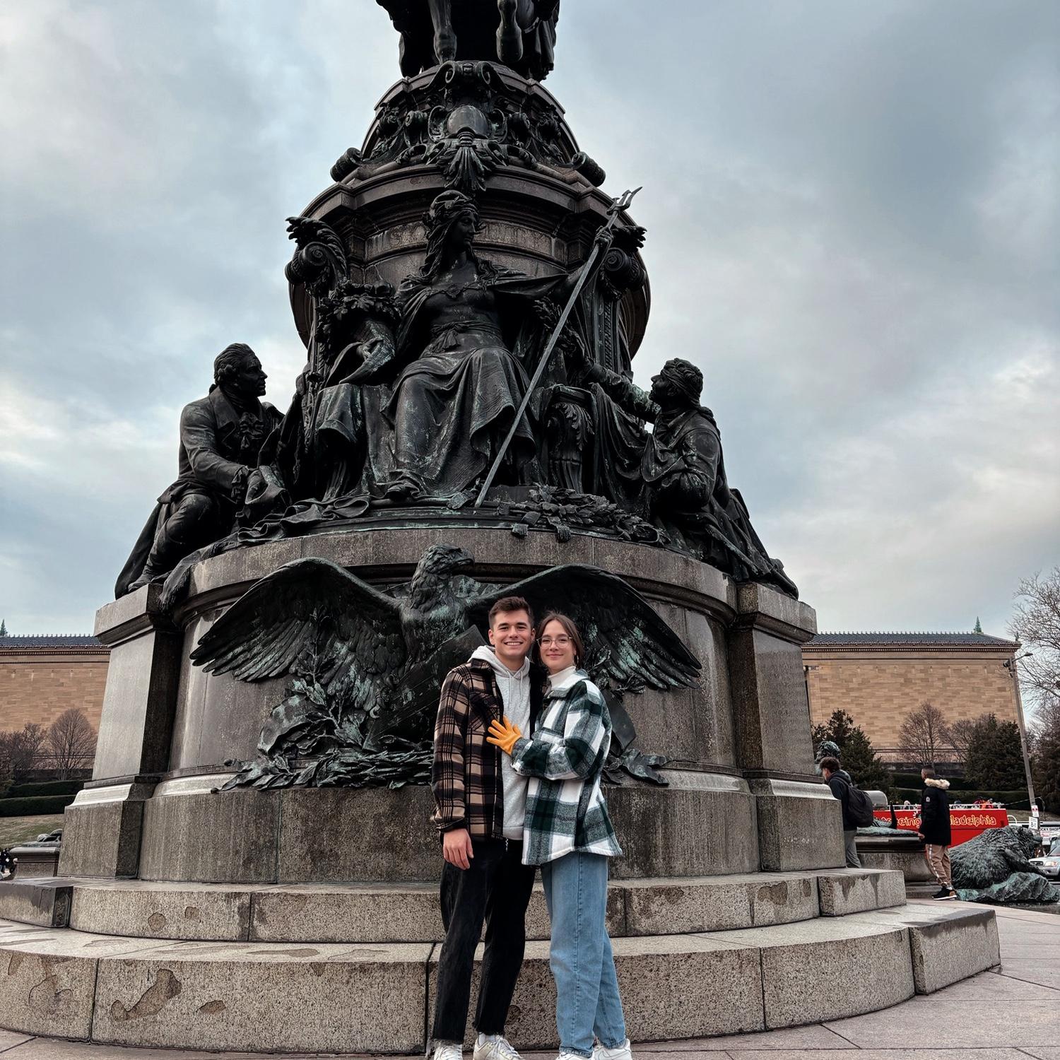 Louis’s first time in Philly!