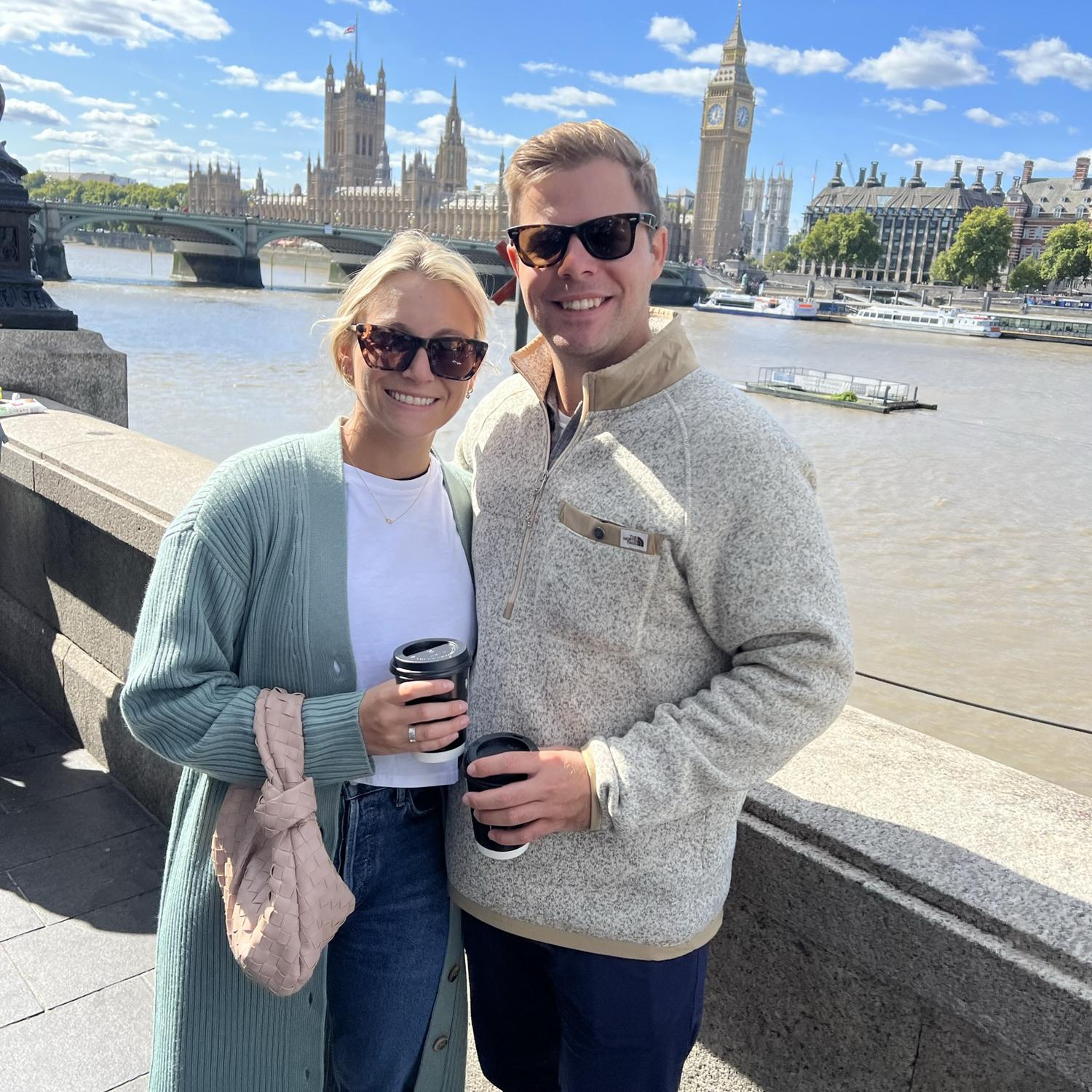 Euro trip with Christen & Zack! 1st stop, London!
