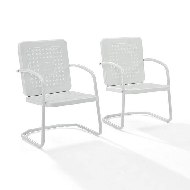 Crosley Furniture Bates Patio Chair in White (1 chair only )