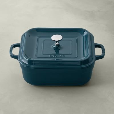Staub Stoneware Square Covered Baker, 9" x 9"