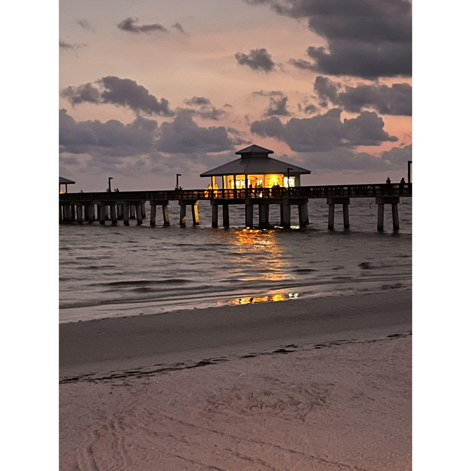 Fort Myers Beach Pier - Taken out by Ian!