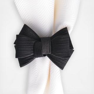 Tuxedo Napkin Ring, Set of 4