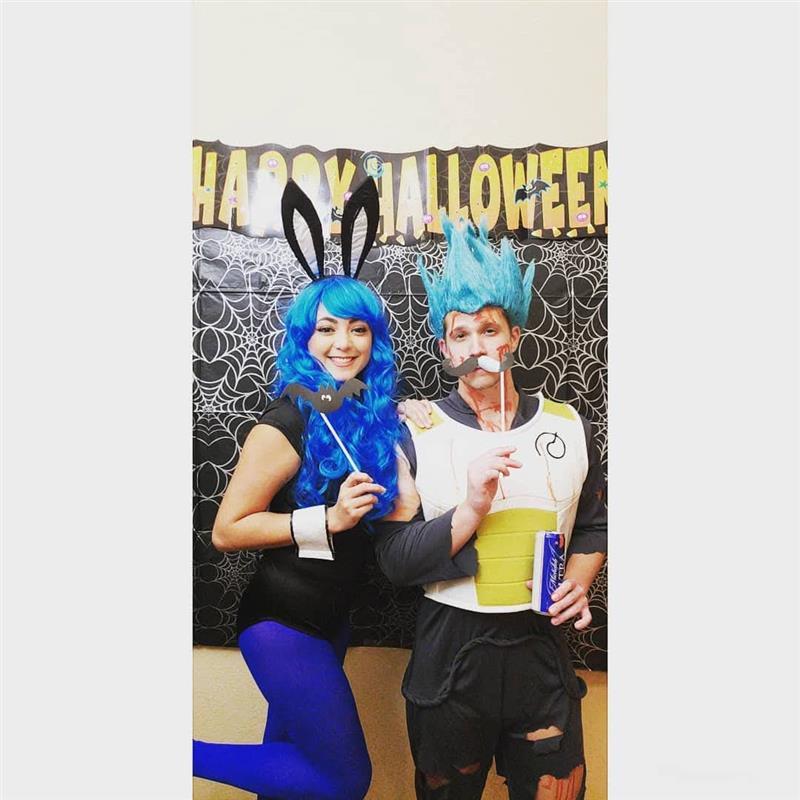 Our first couple costume!