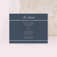 Stauffer | Navy | Zola Wedding Enclosure Cards
