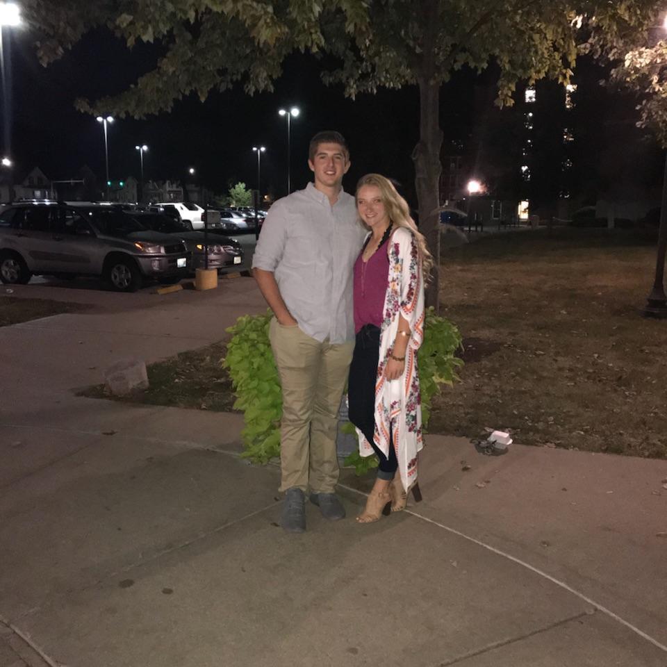 Our first date!