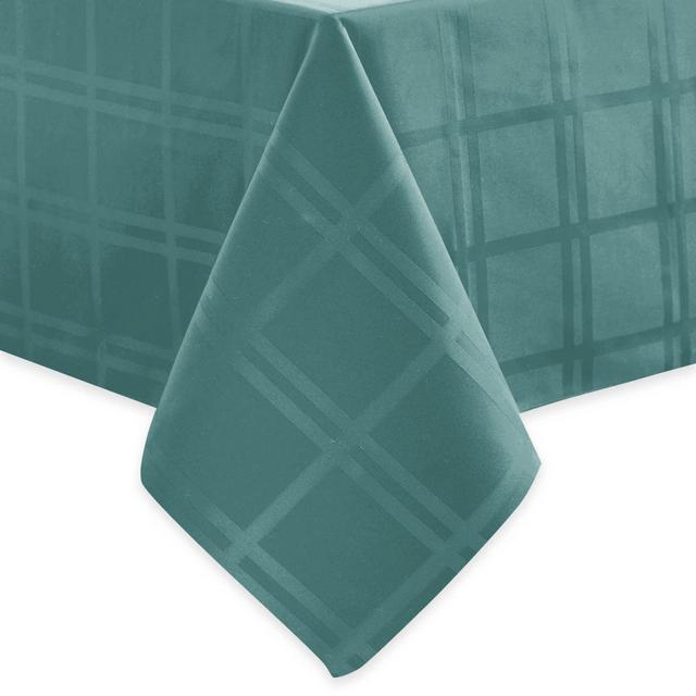 Origins™ Microfiber 60-Inch x 84-Inch Oblong Tablecloth in Turquoise