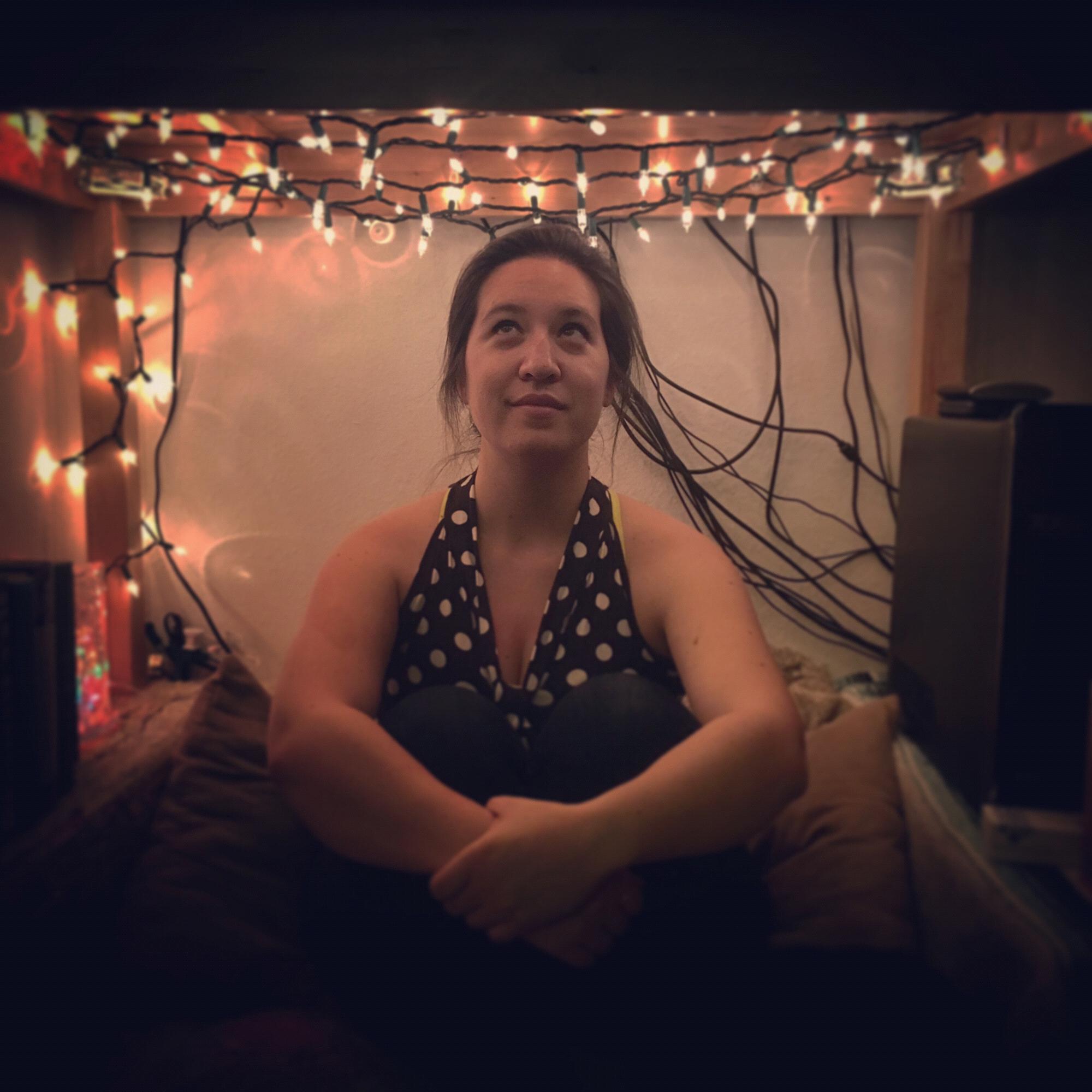 Our reading nook in Hollywood