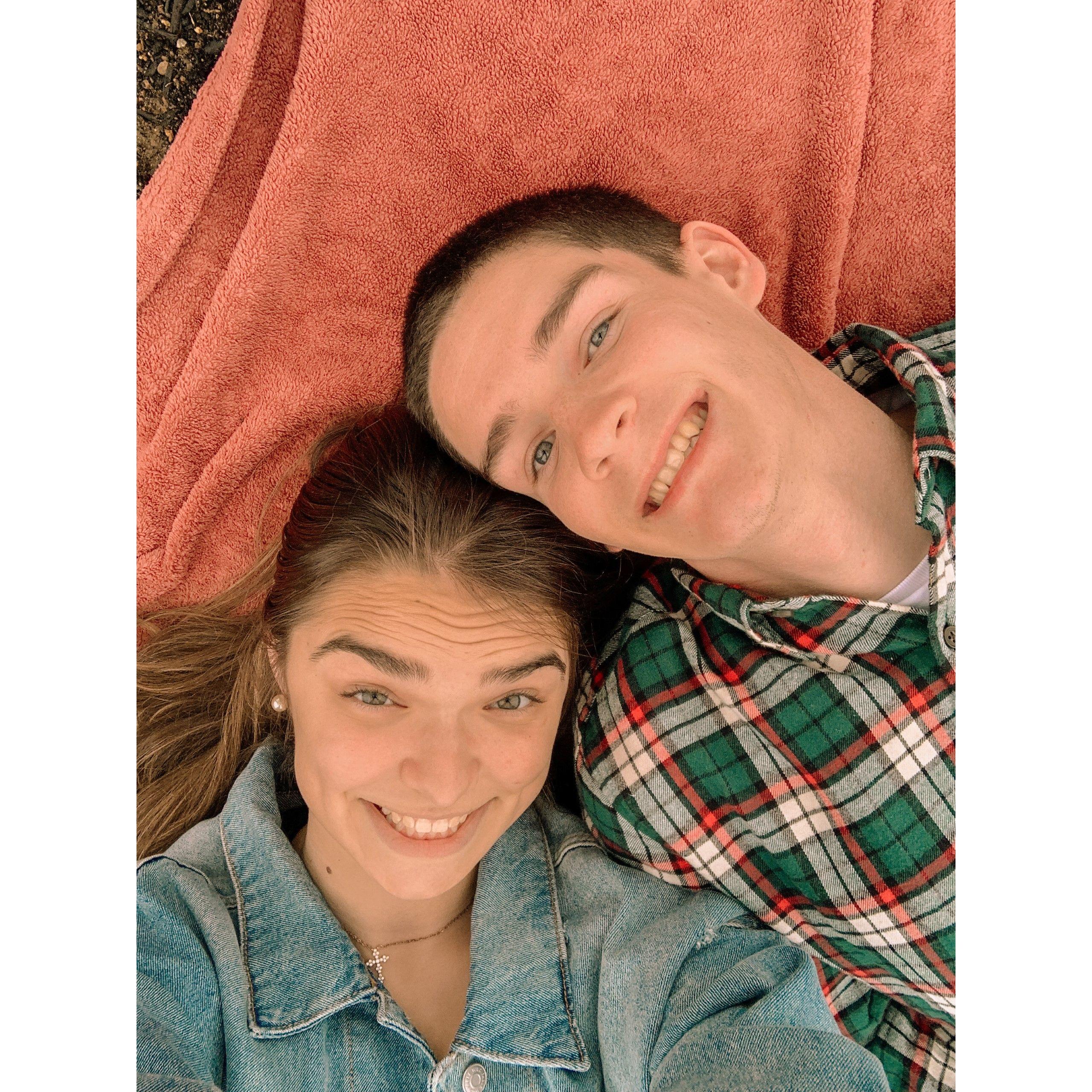 One of our first dates