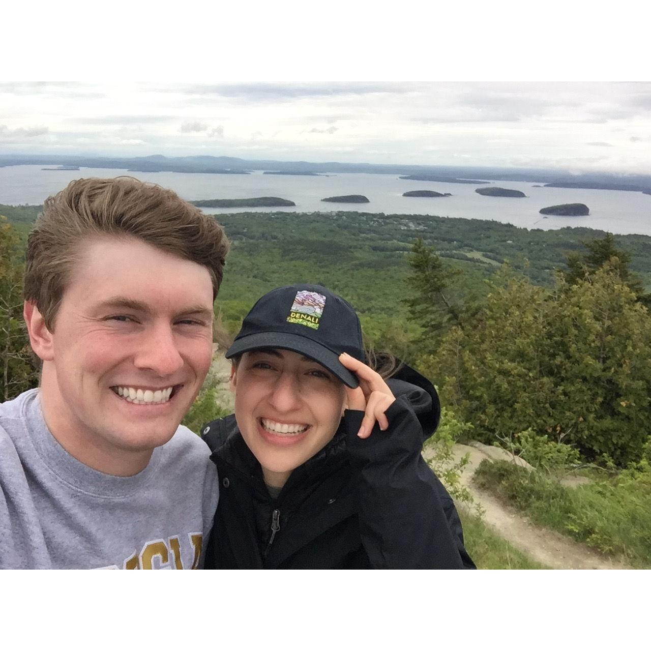 Acadia during Chris's graduation trip (2018)