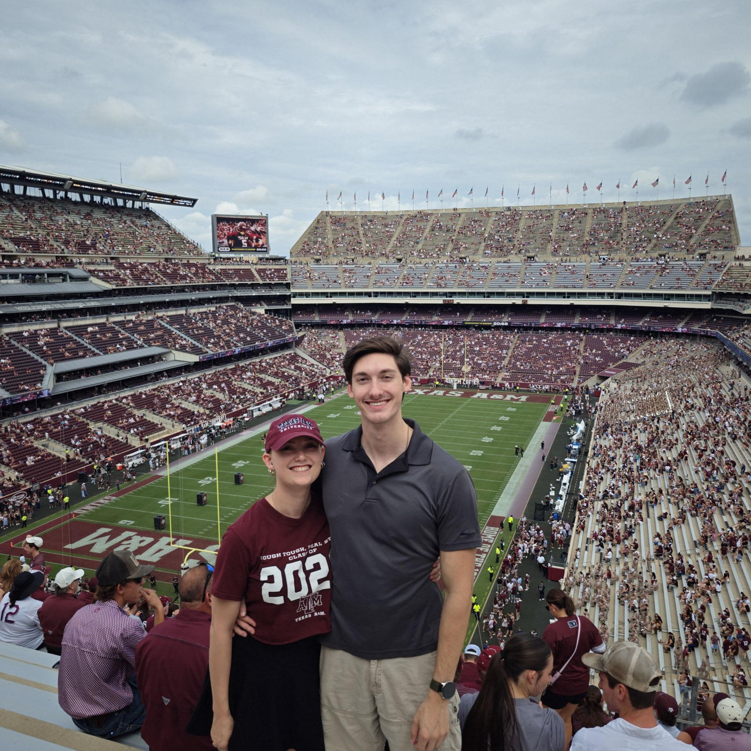 Introducing Tim to the center of the universe (Texas A&M)