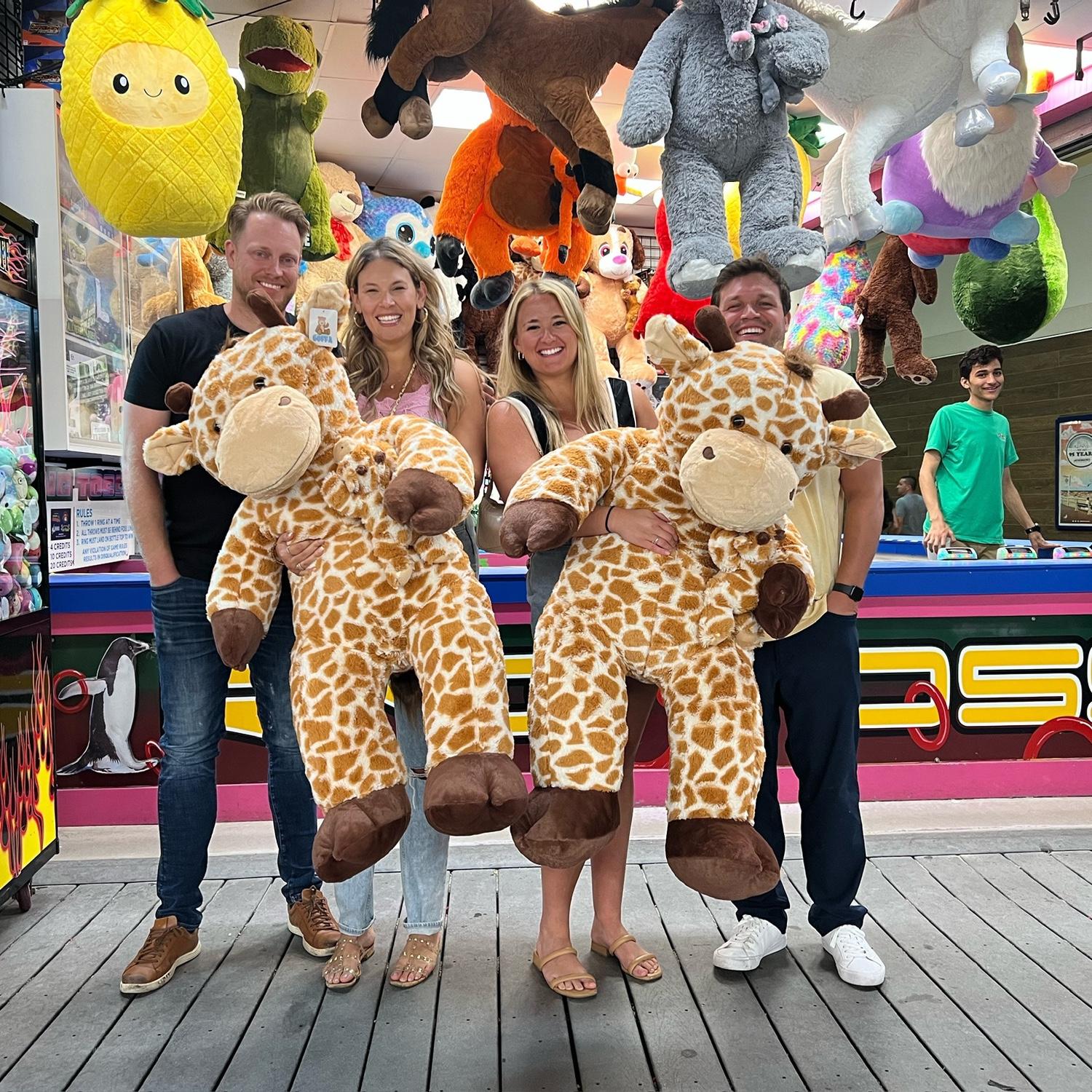 Winning the traditional Jersey Shore Classic Ring toss