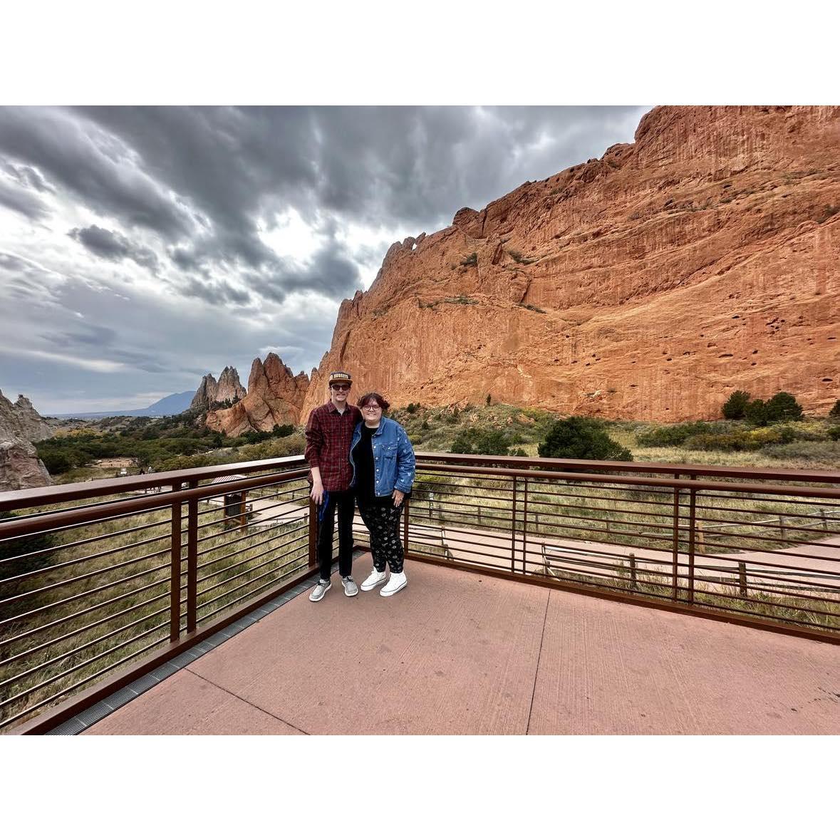 Cole made our first trip together special and took me to all of the Colorado tourist sights.