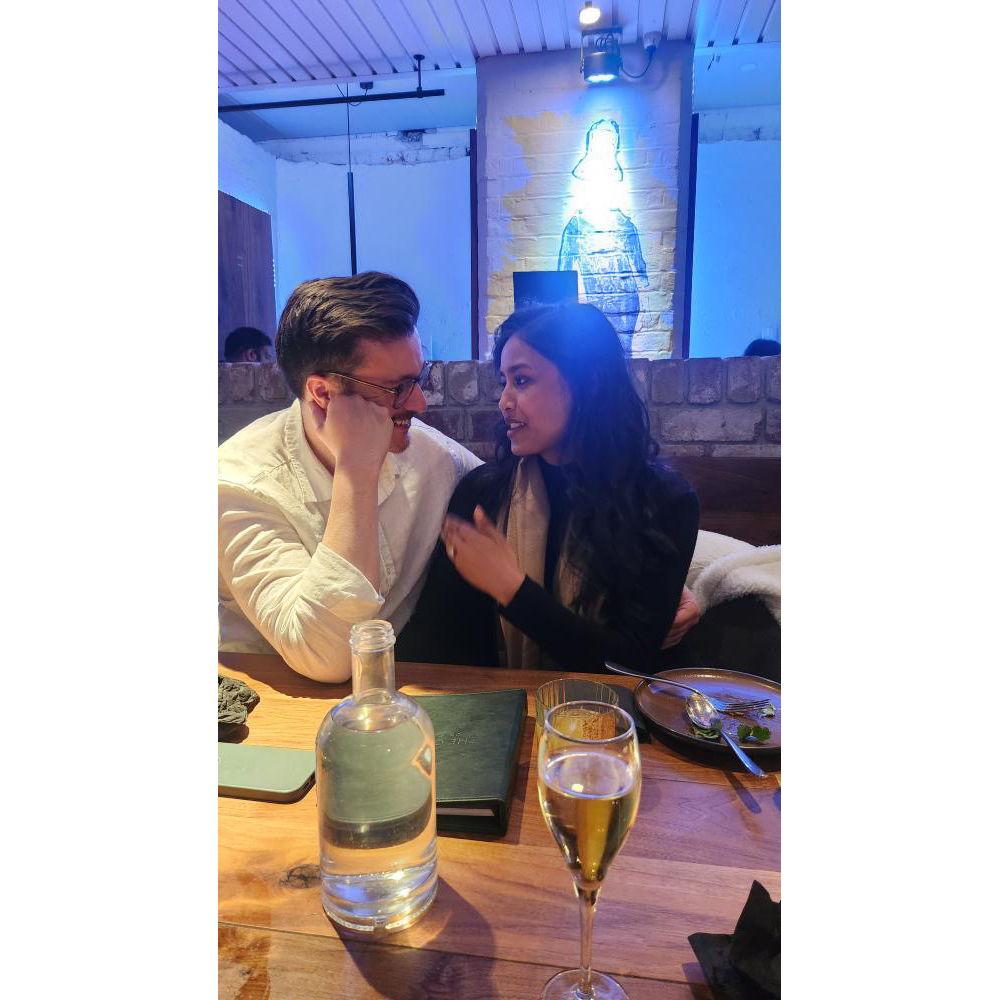 Soni talks, Tyler listens—because he knows happy wife, happy life!