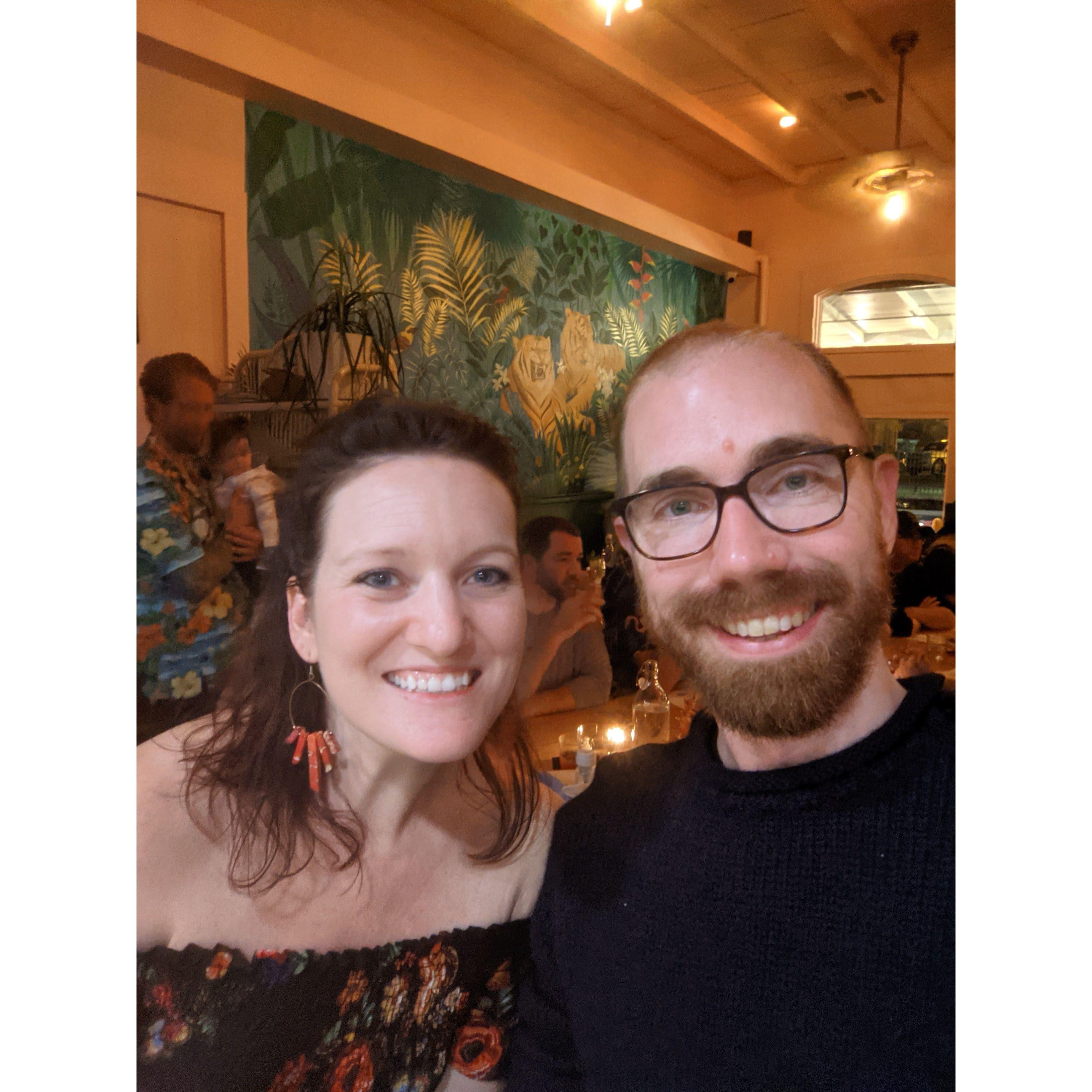 Date night at one of our favorite restaurants in New Orleans