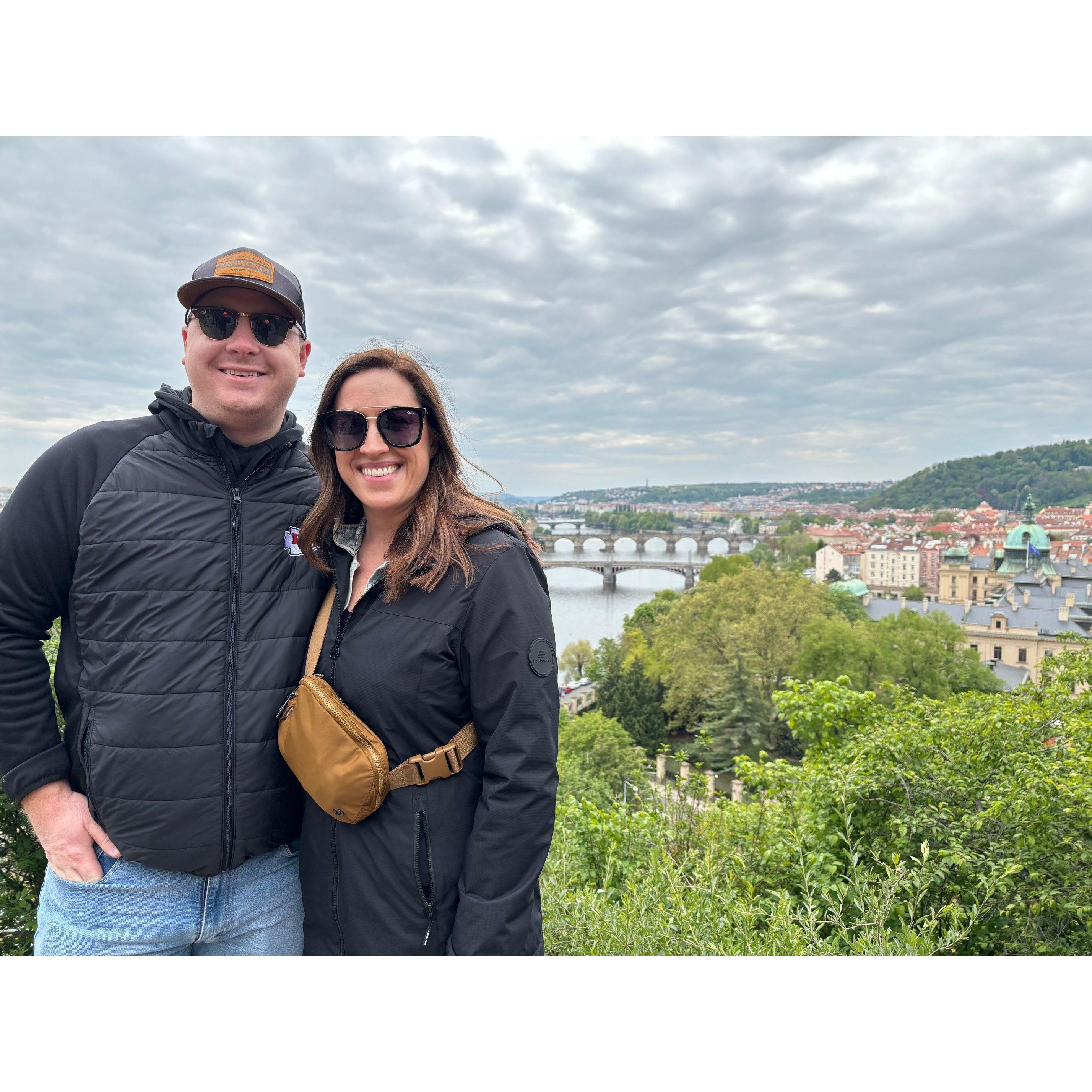 This was our stop in Prague, what an amazing city!