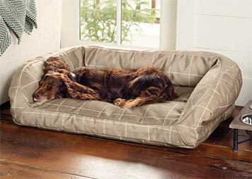 ToughChew® ComfortFill-Eco™ Bolster Dog Bed