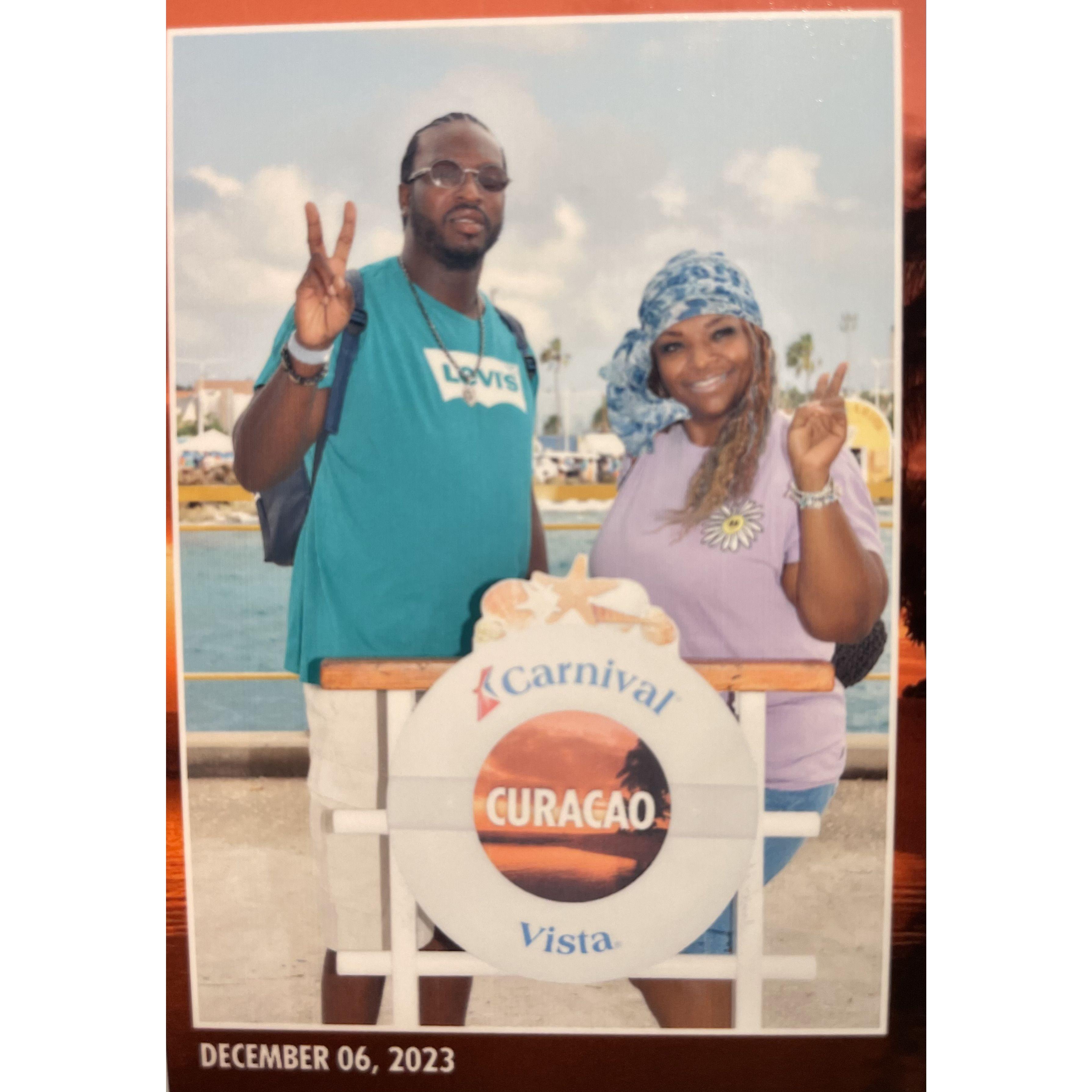One of many of our Caribbean stops.