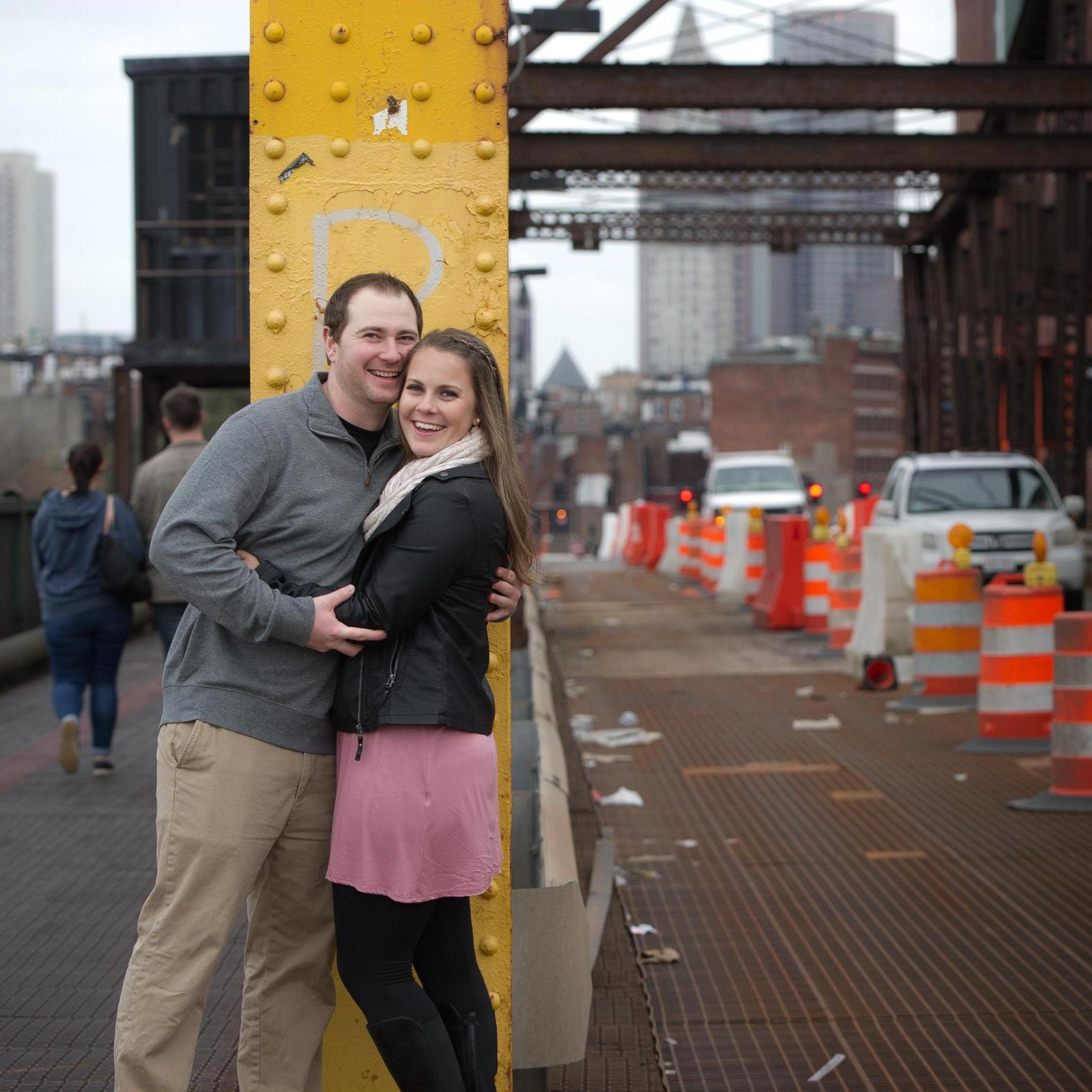 We walked over this bridge the first night we ever hung out!