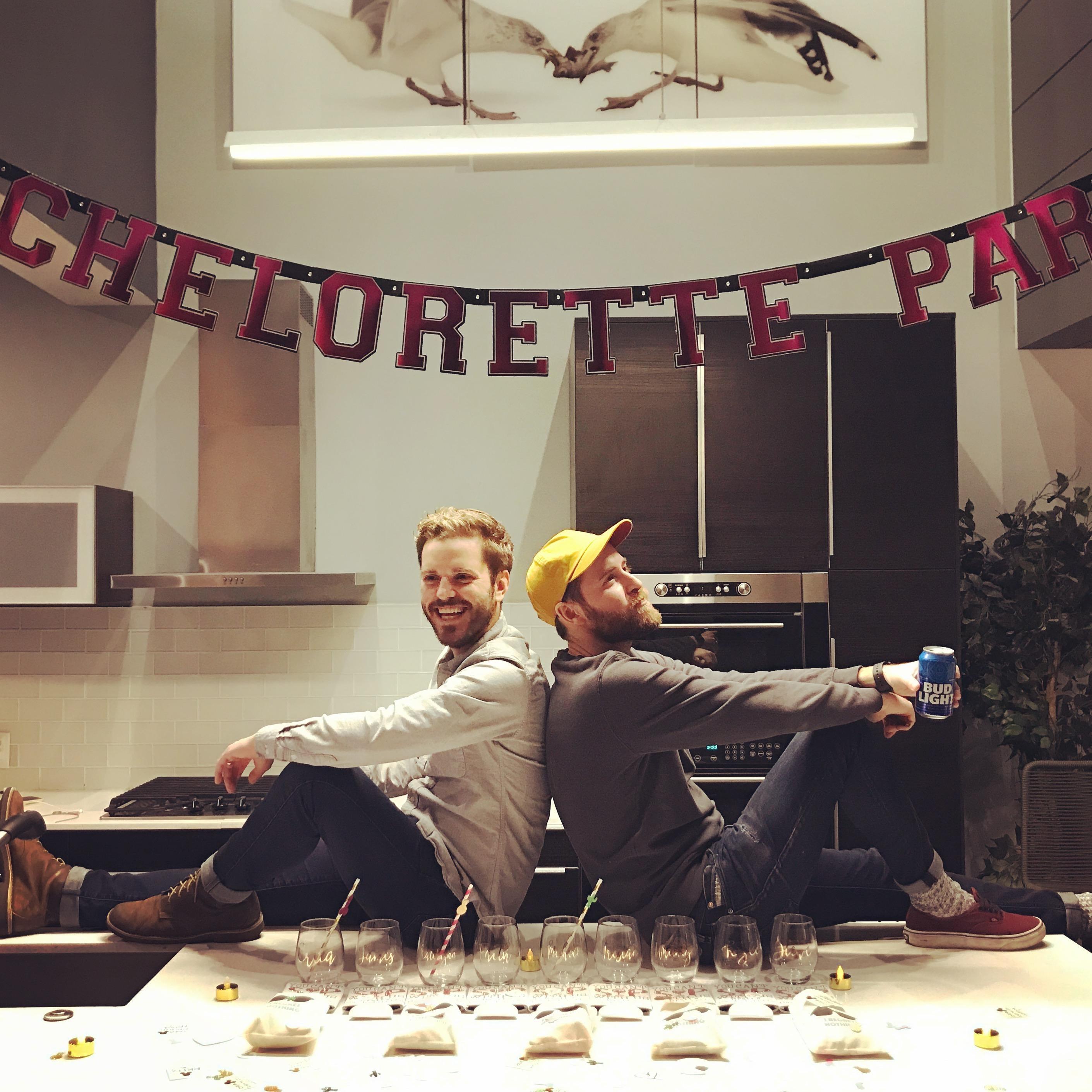 Brett's bachelorette in Philly. Jan. 2019.