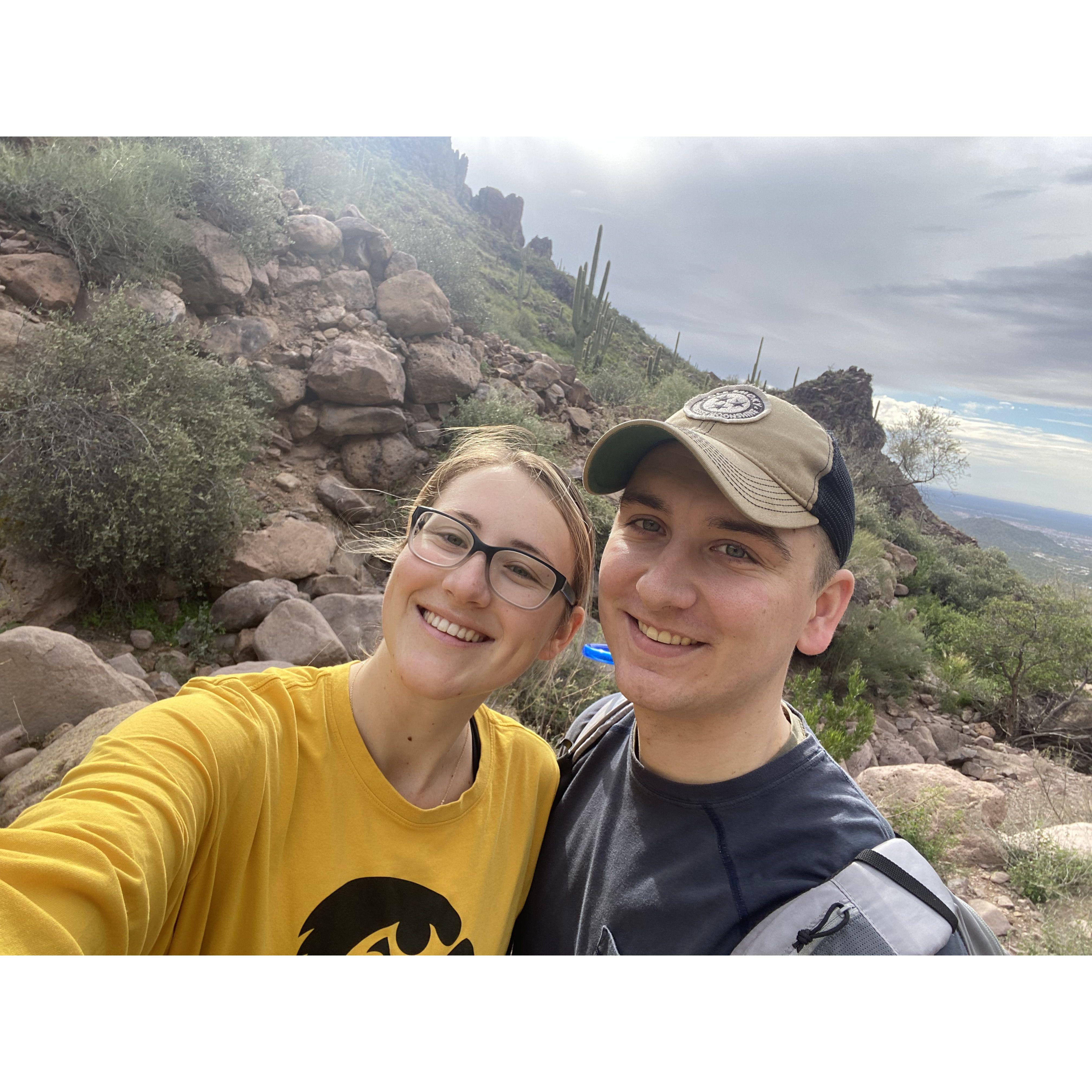 We went on a Carter Family trip to Arizona and Logan went to Super Bowl 57! February 2023.