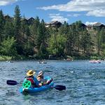 Spokane River Tube Floating