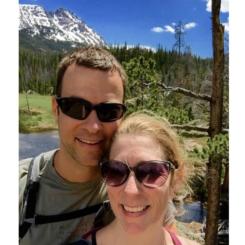 Camping and hiking in Eagle's Nest Wilderness, Colorado.