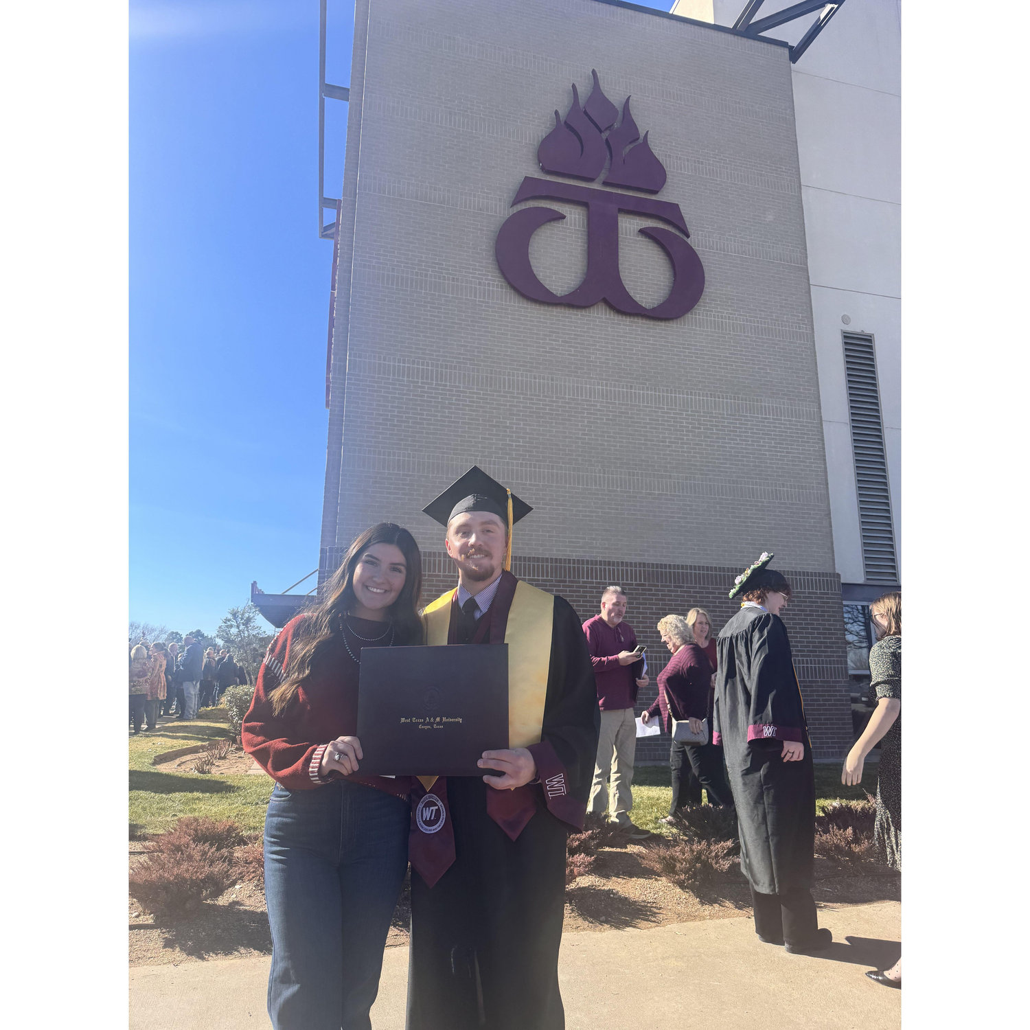 Tres graduated from WT!