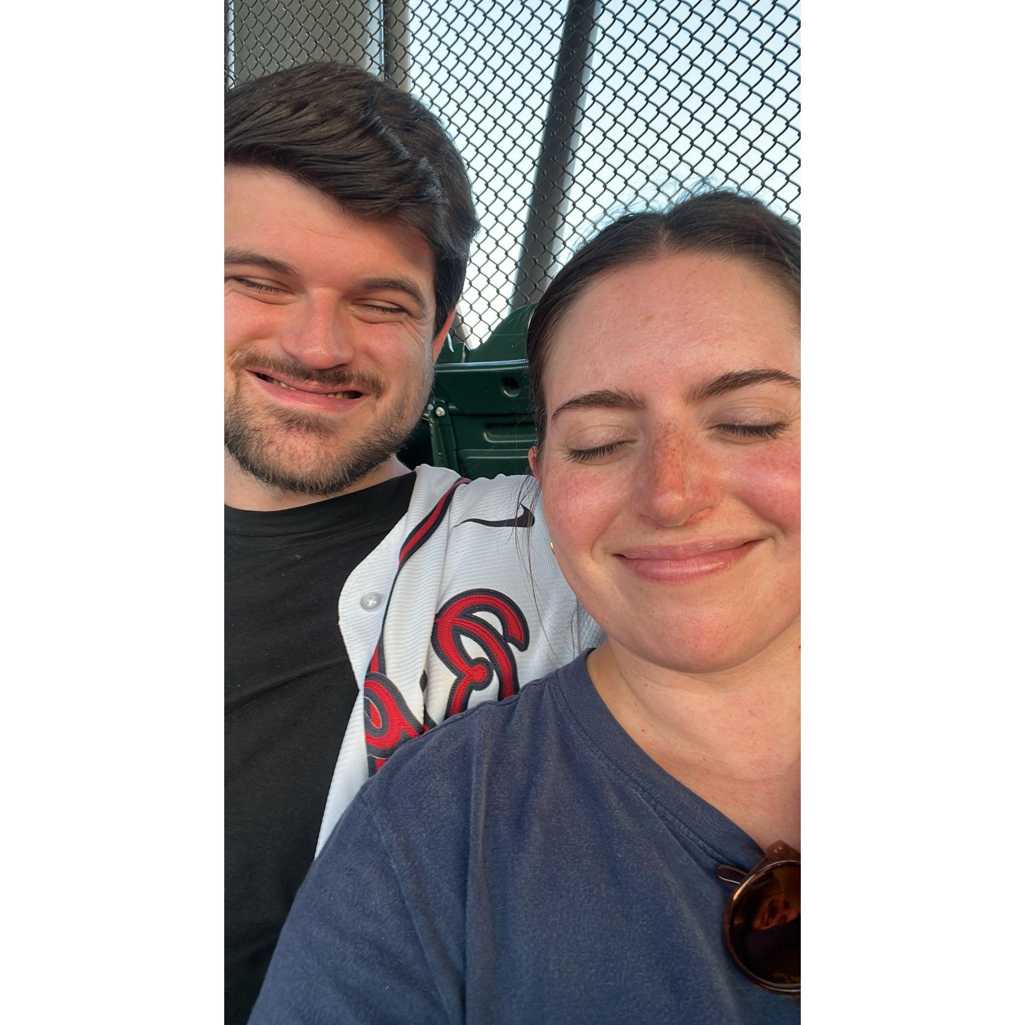 Another Braves game together