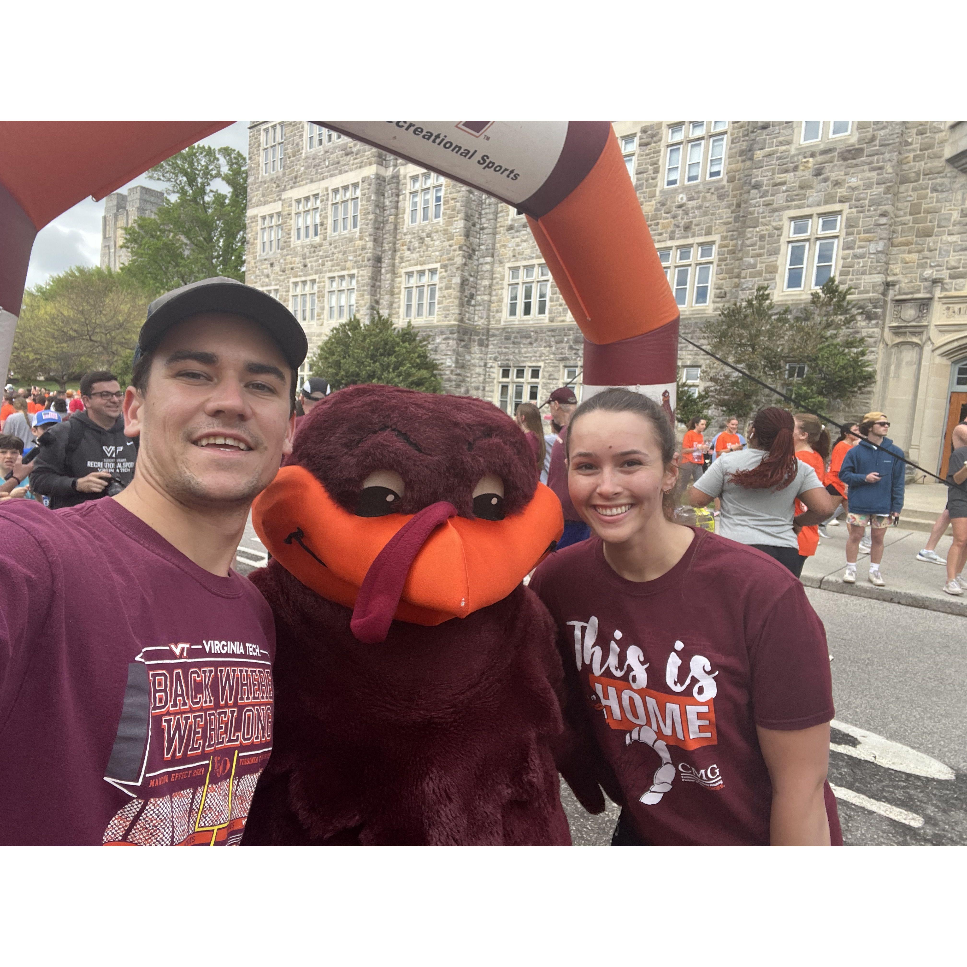 April 15, 2023: Virginia Tech Walk for Remembrance; 3.2 for 32