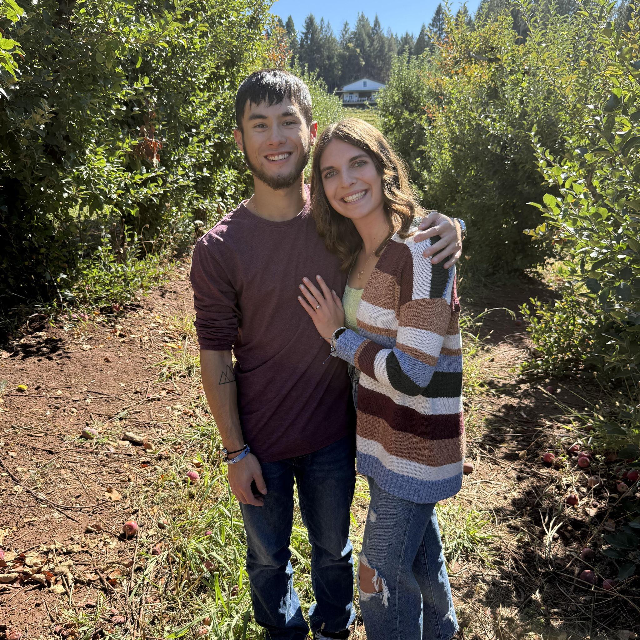 Max finally seeing Apple Hill, a favorite place Bree's family visits every year!