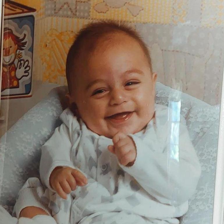 Photo evidence of Francis being the cutest baby in the world!