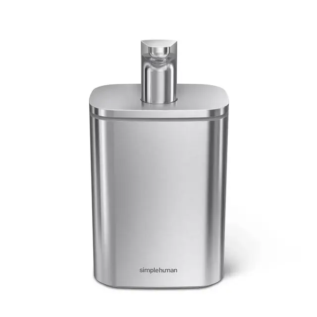 simplehuman® Stainless Steel Pulse Pump Soap Dispenser