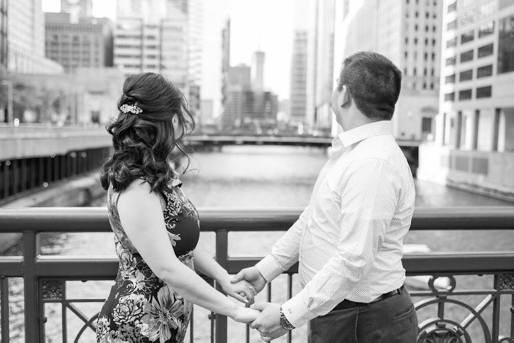 Overlooking the Chicago River